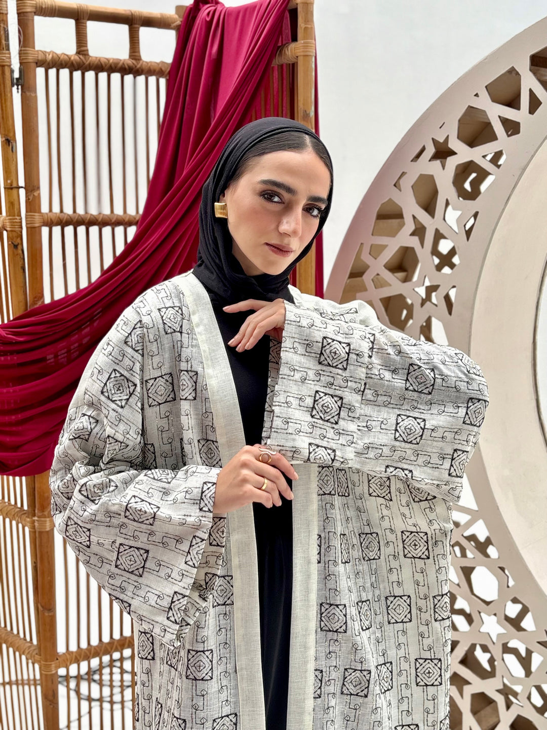 Linen kimono- white