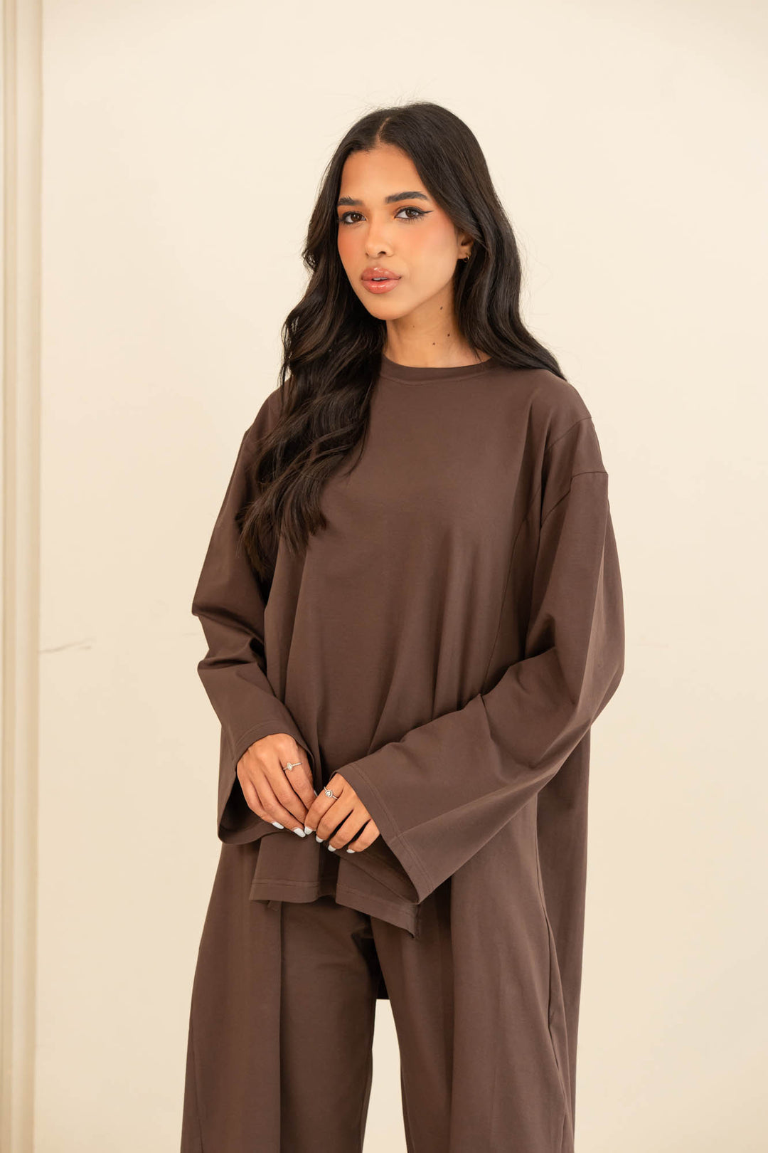 Riva set -brown
