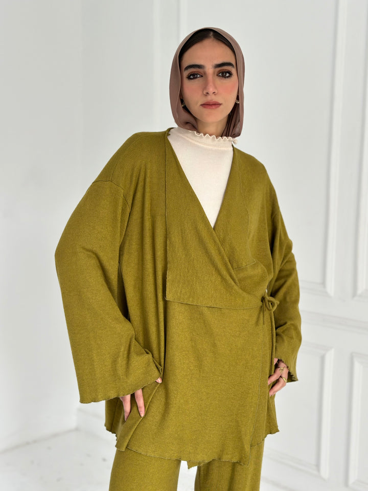 Warm Comfy Set - green