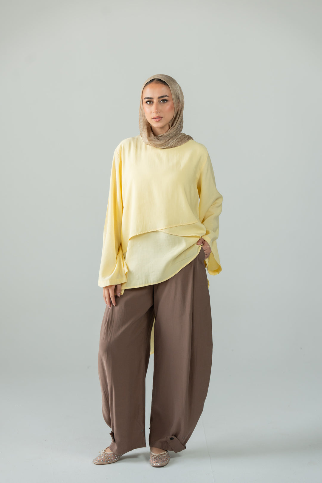 Layer top - Butter yellow