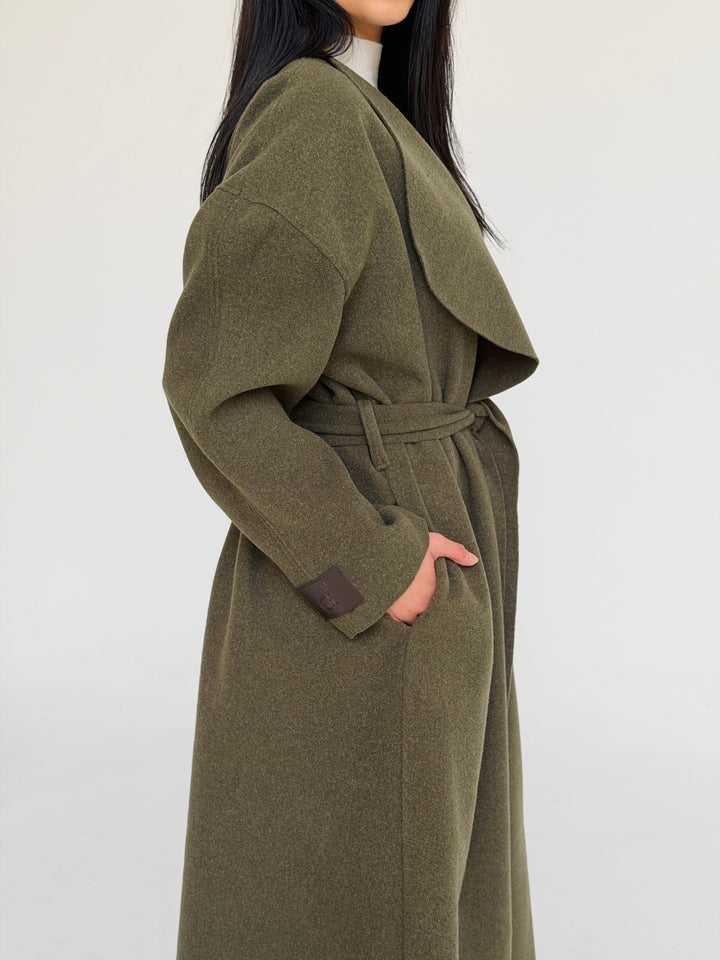 Gokh long coat - olive