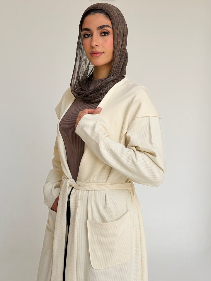 Soft triko kimono- offwhite