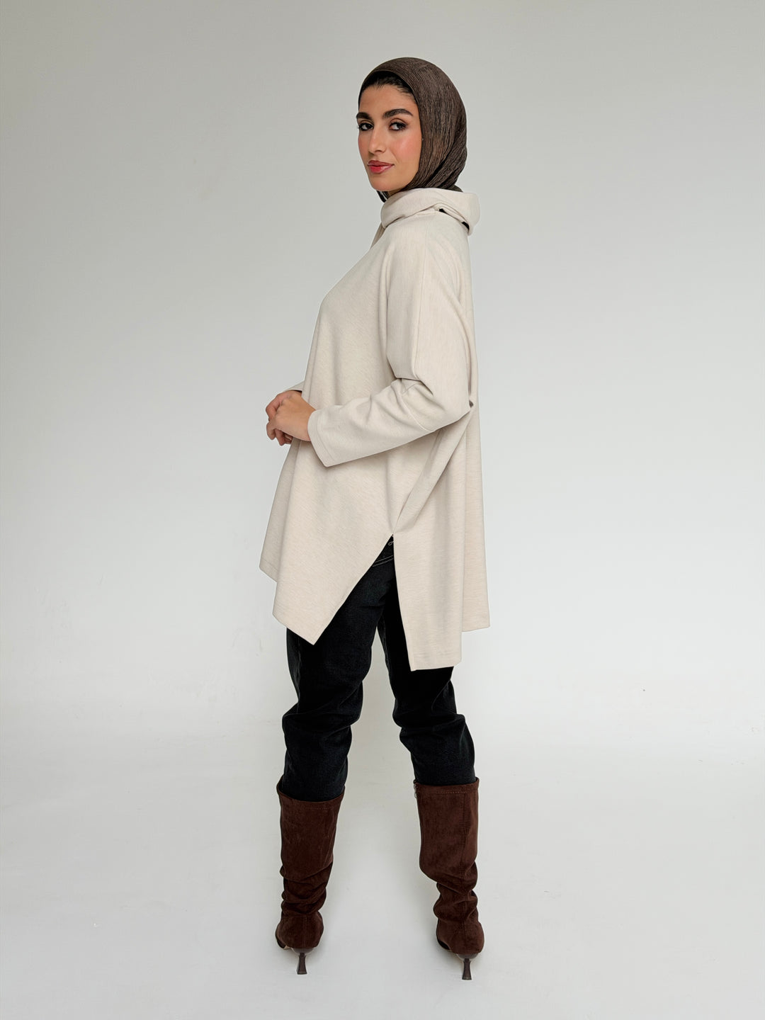 Shall triko top - offwhite