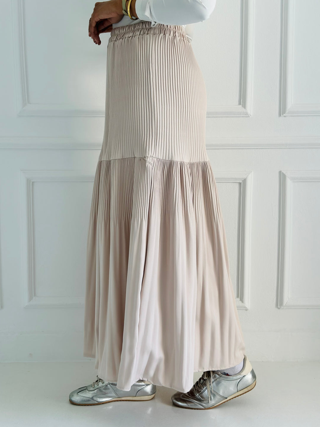 Pillise skirt- Beige