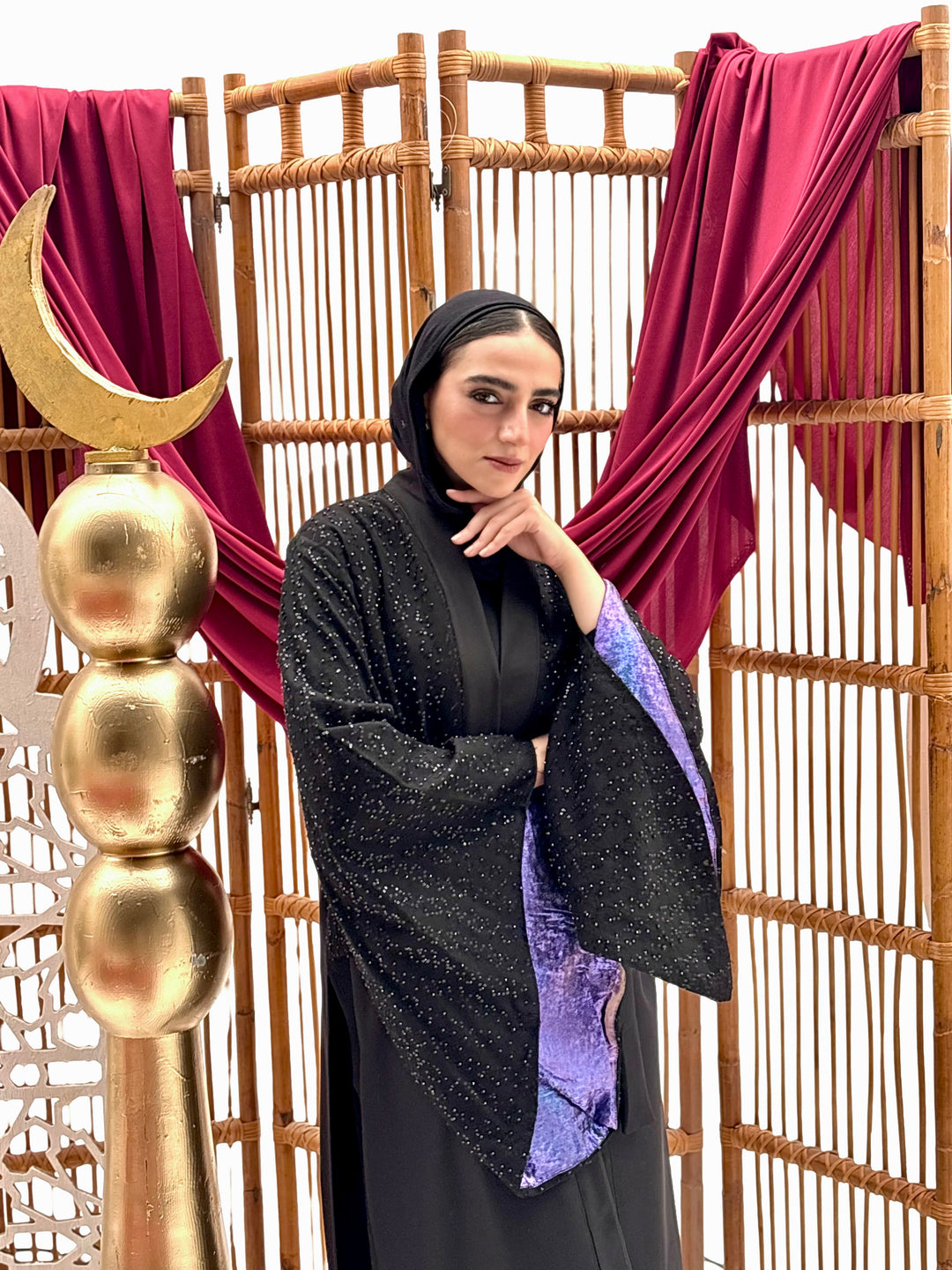 Shimmering Lavender kimono