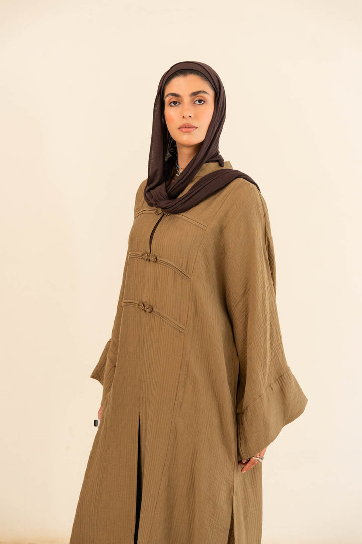 Minimal dress - olive
