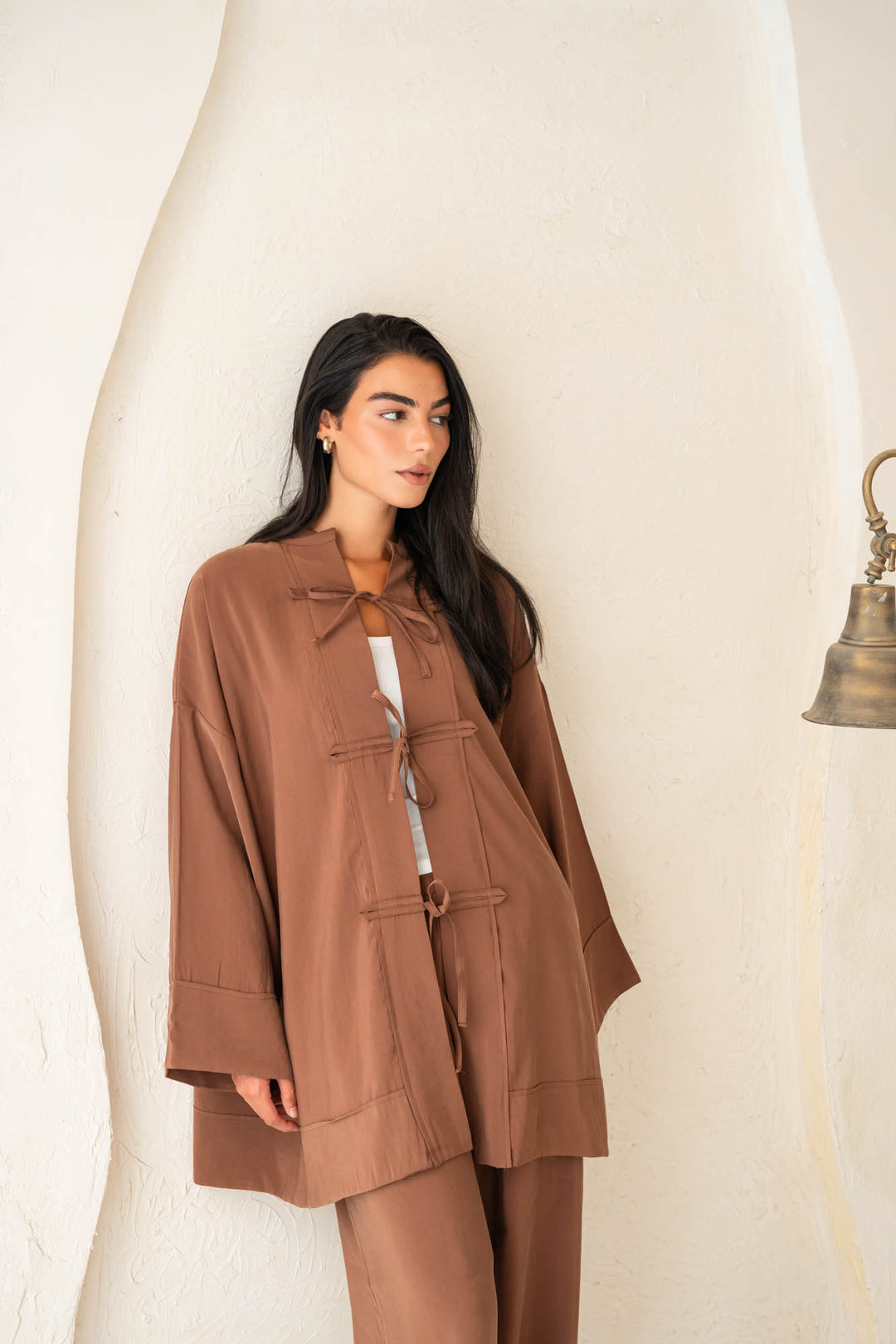 Yuna set - camel beige
