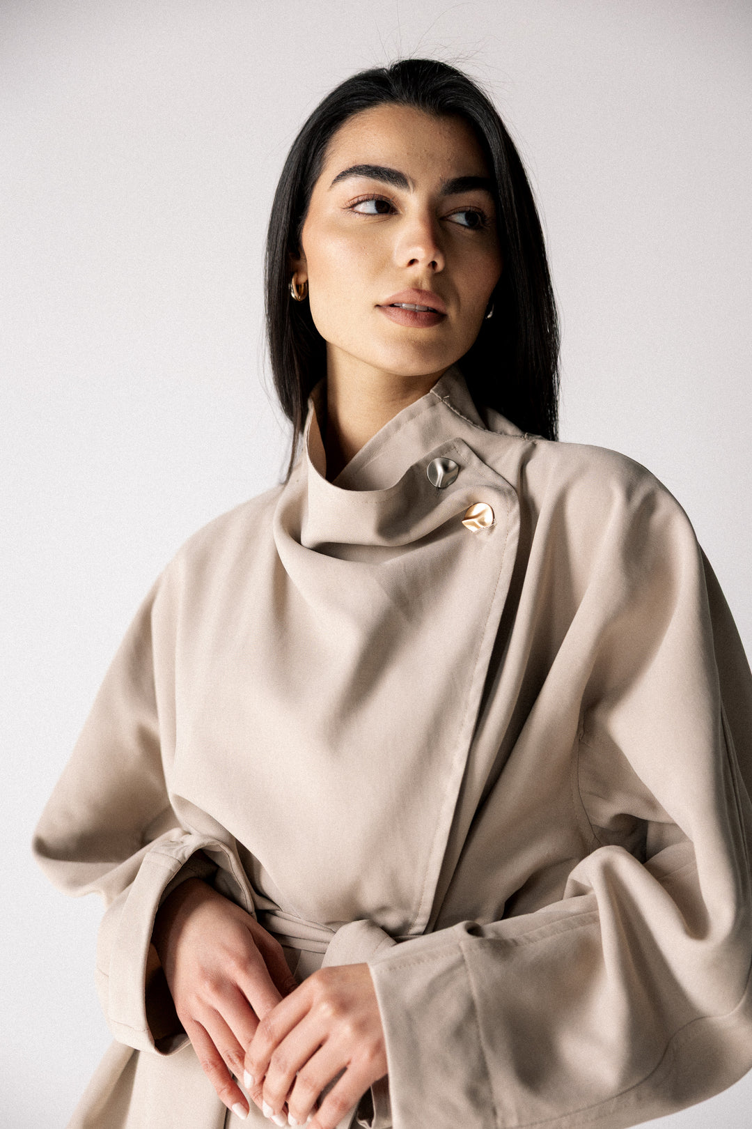 Dalida cross set -Mocha