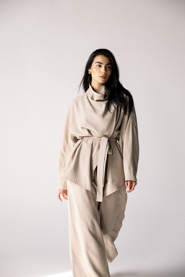 Dalida cross set -Mocha
