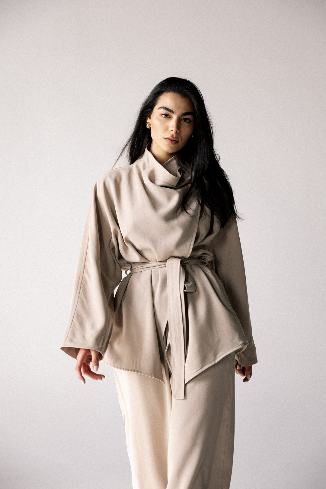 Dalida cross set -Mocha