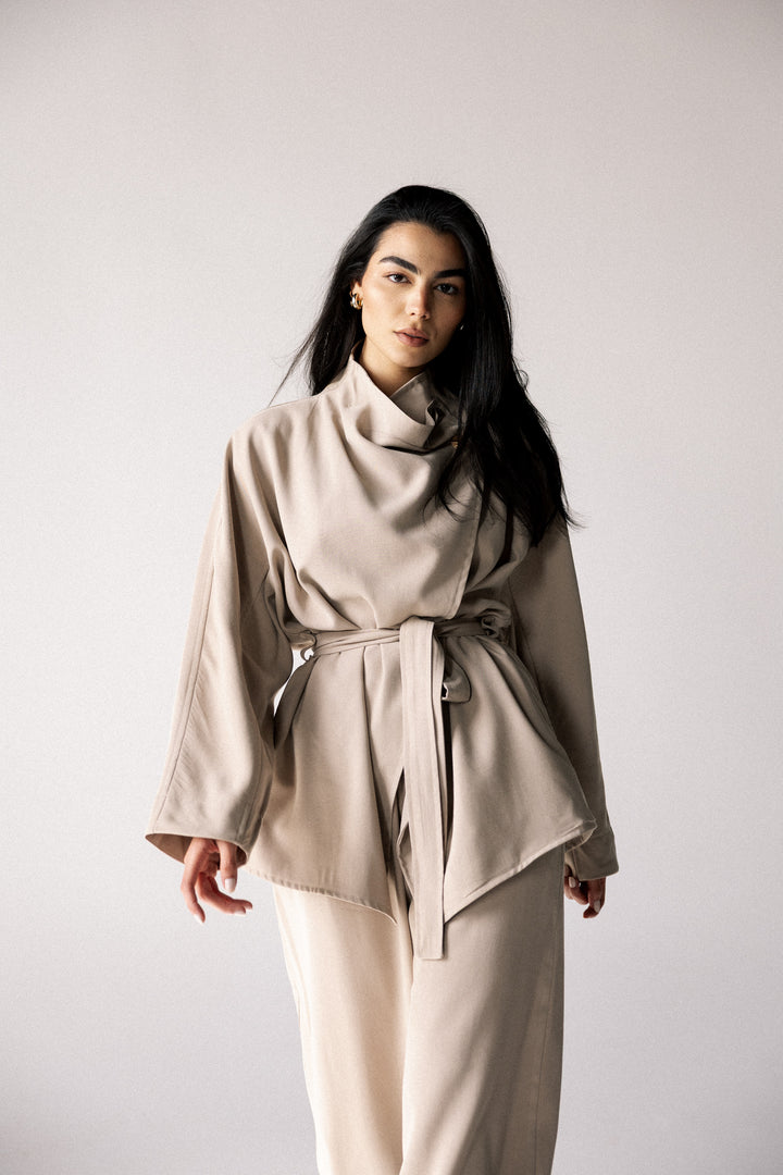 Dalida cross set -Mocha