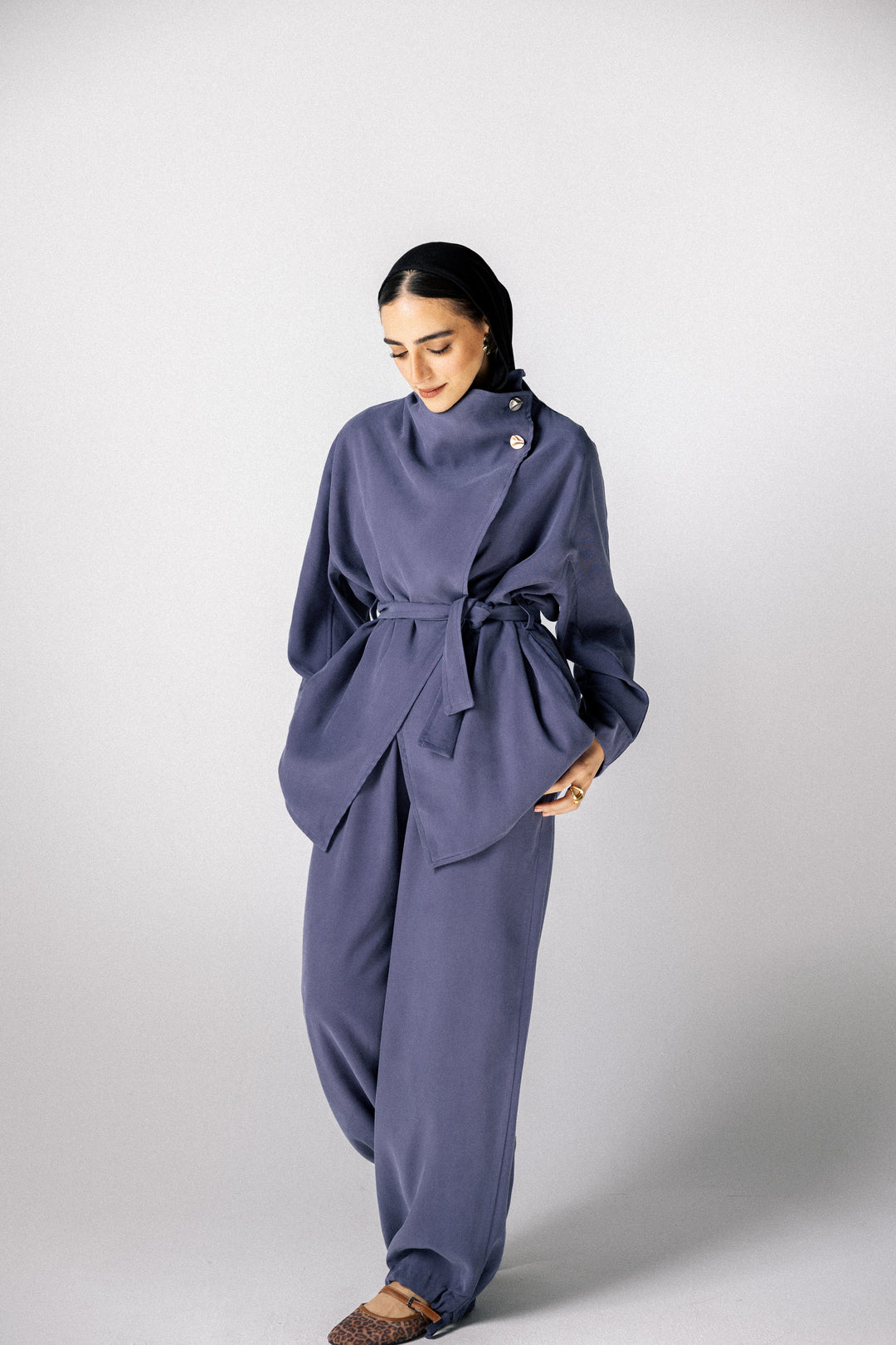Dalida cross set -Ocean blue