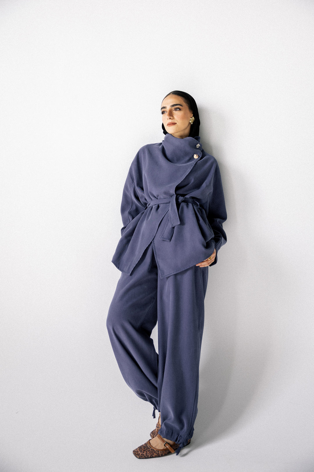 Dalida cross set -Ocean blue