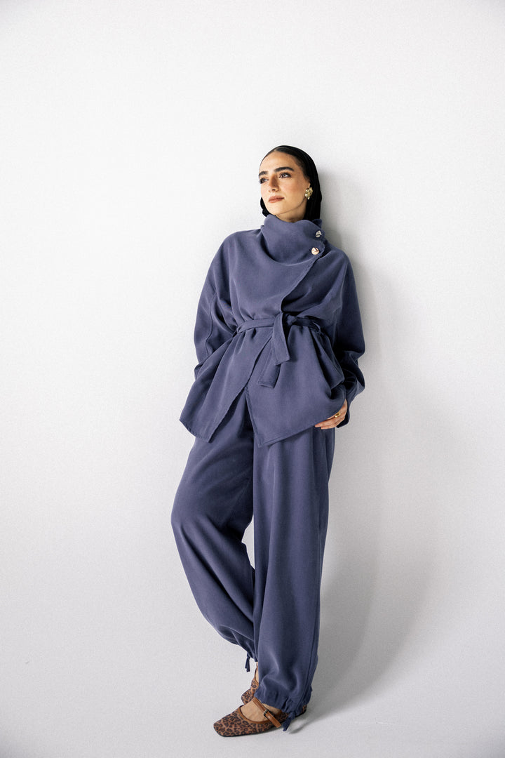 Dalida cross set -Ocean blue
