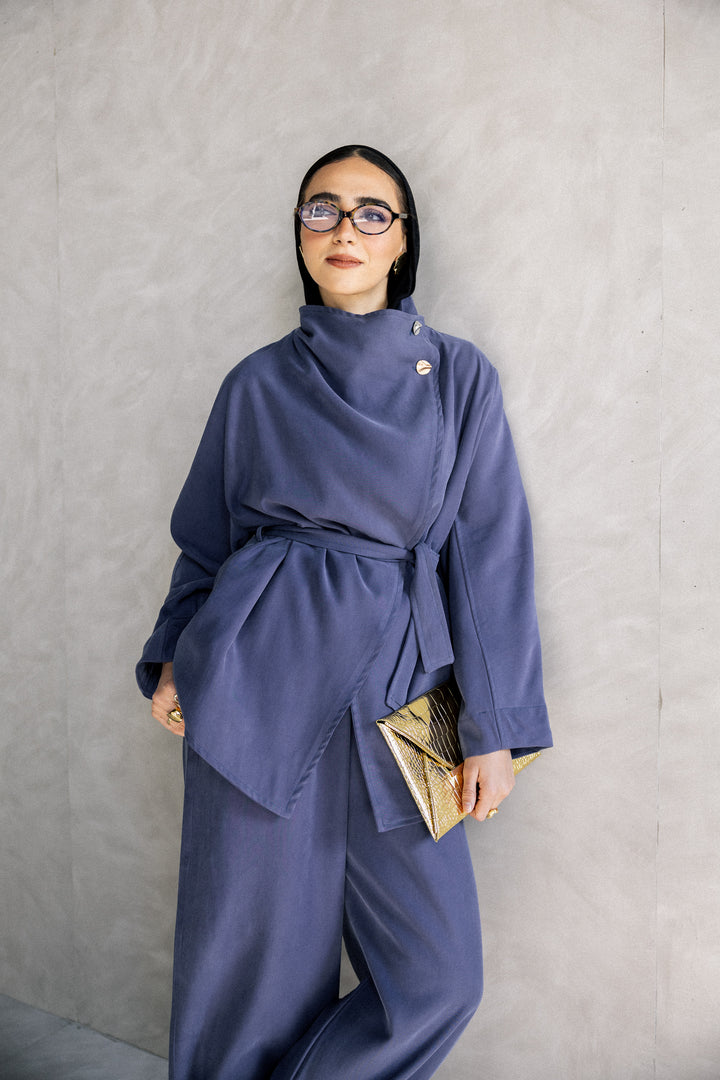 Dalida cross set -Ocean blue