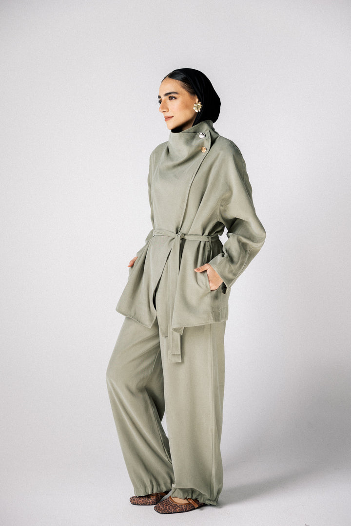 Dalida cross set - Olive
