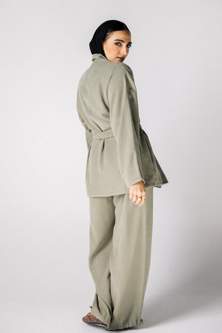 Dalida cross set - Olive
