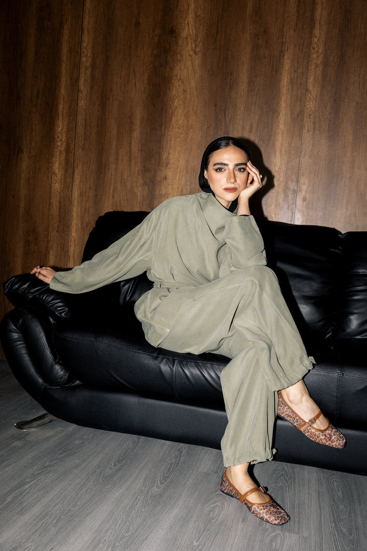 Dalida cross set - Olive