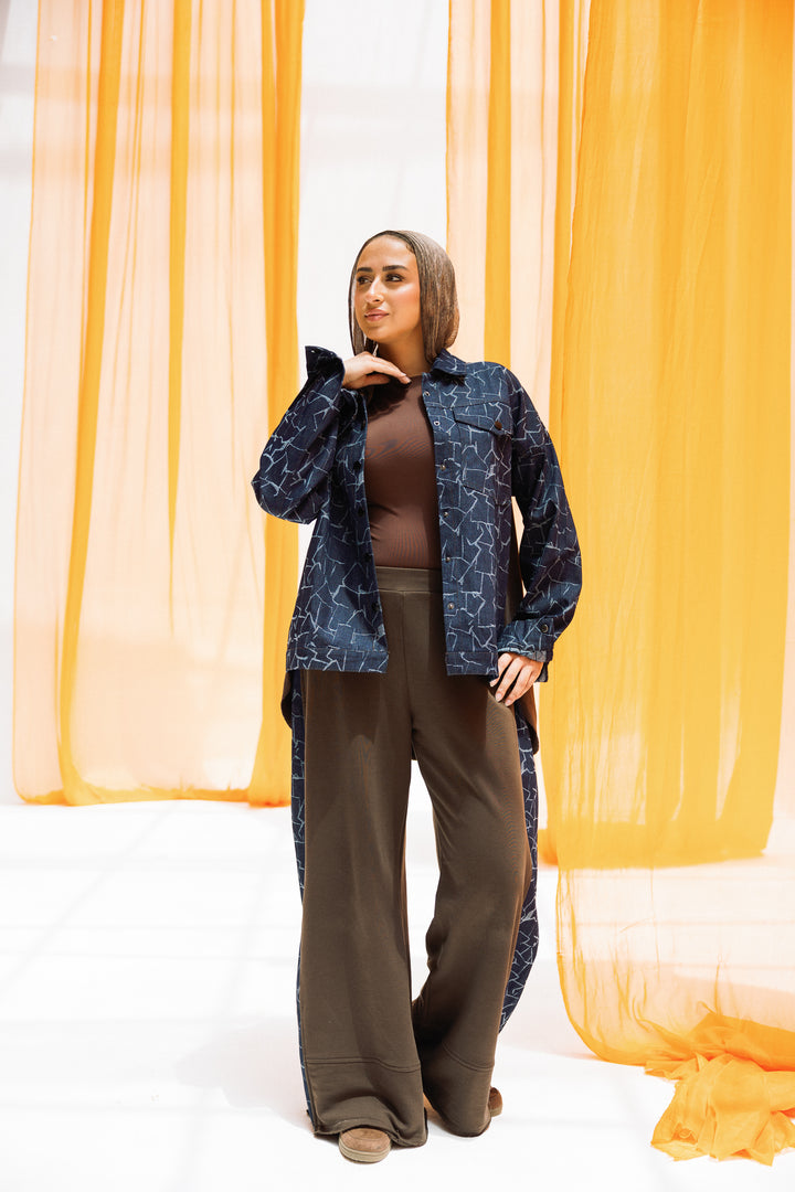 Grace jeans Set - brown