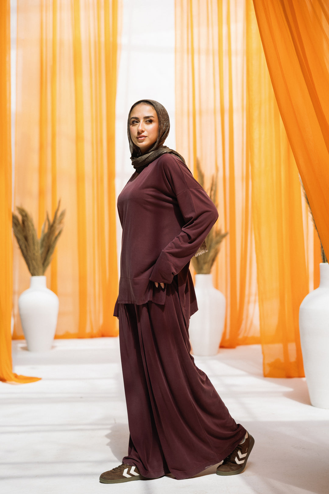 Luma set - Dark red