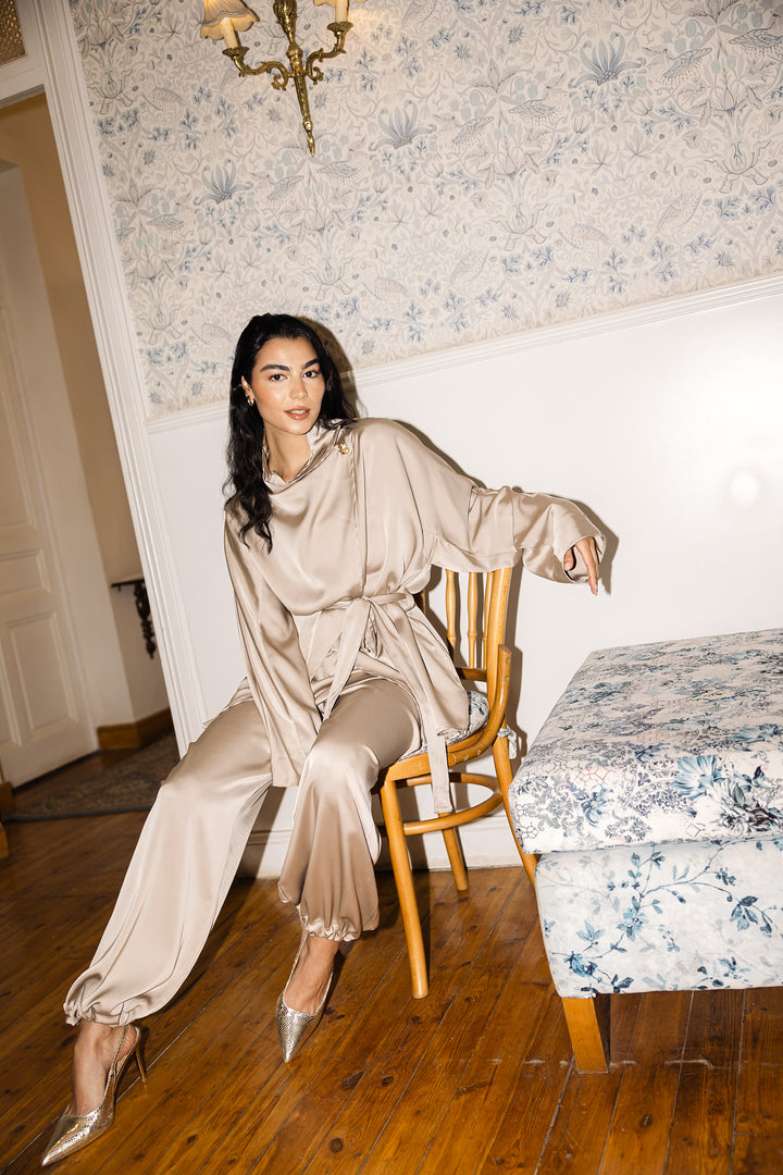 Orchid set -Beige