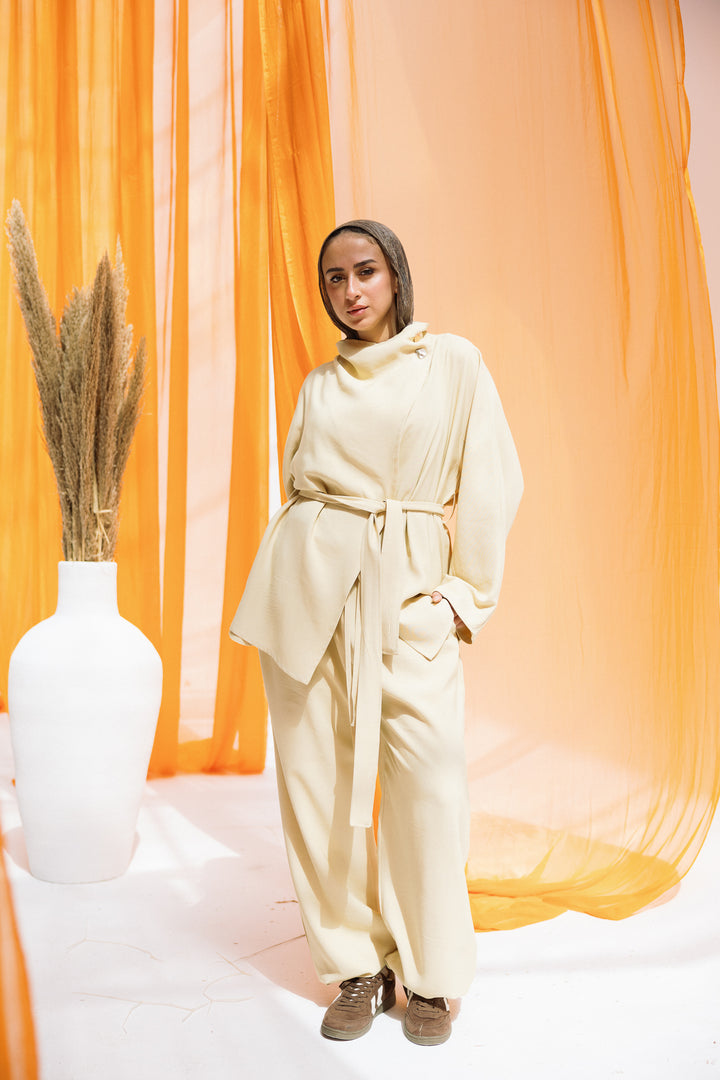Dalida cross set - butter yellow