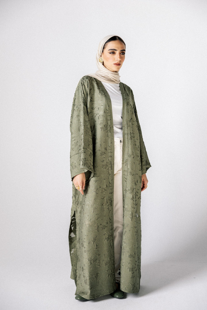 flory kimono- Olive