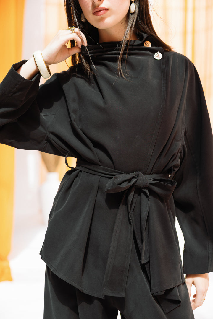 Dalida cross set - black