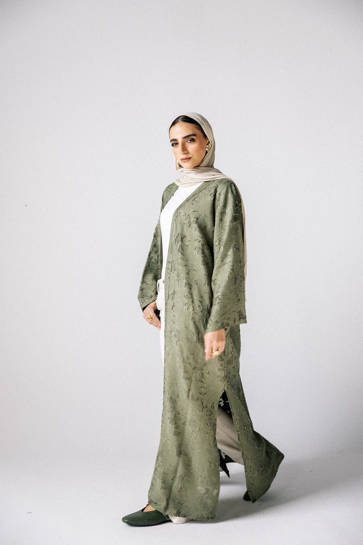 flory kimono- Olive