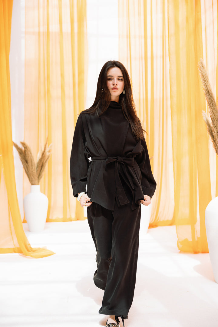Dalida cross set - black