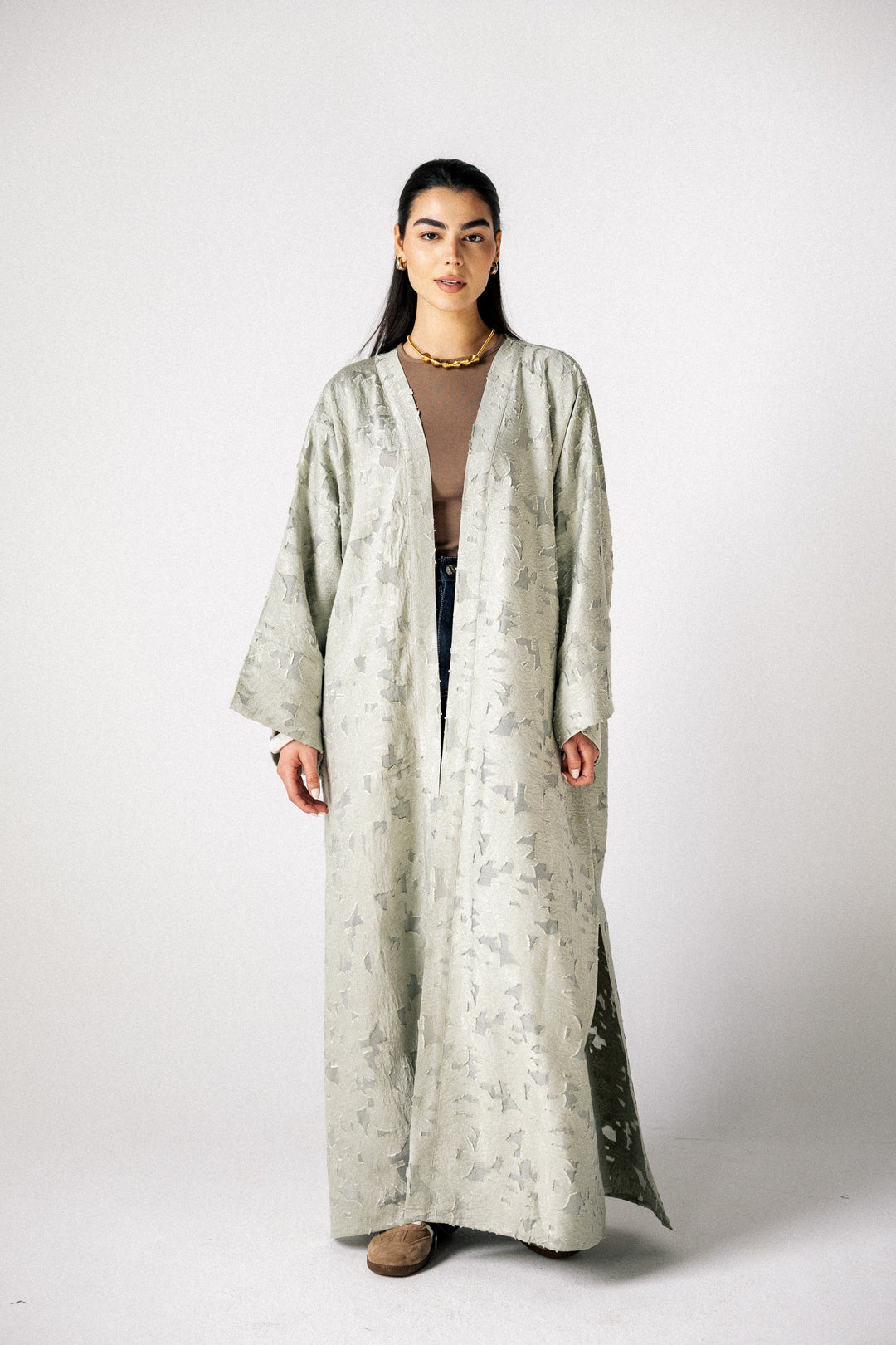 flory kimono- matcha