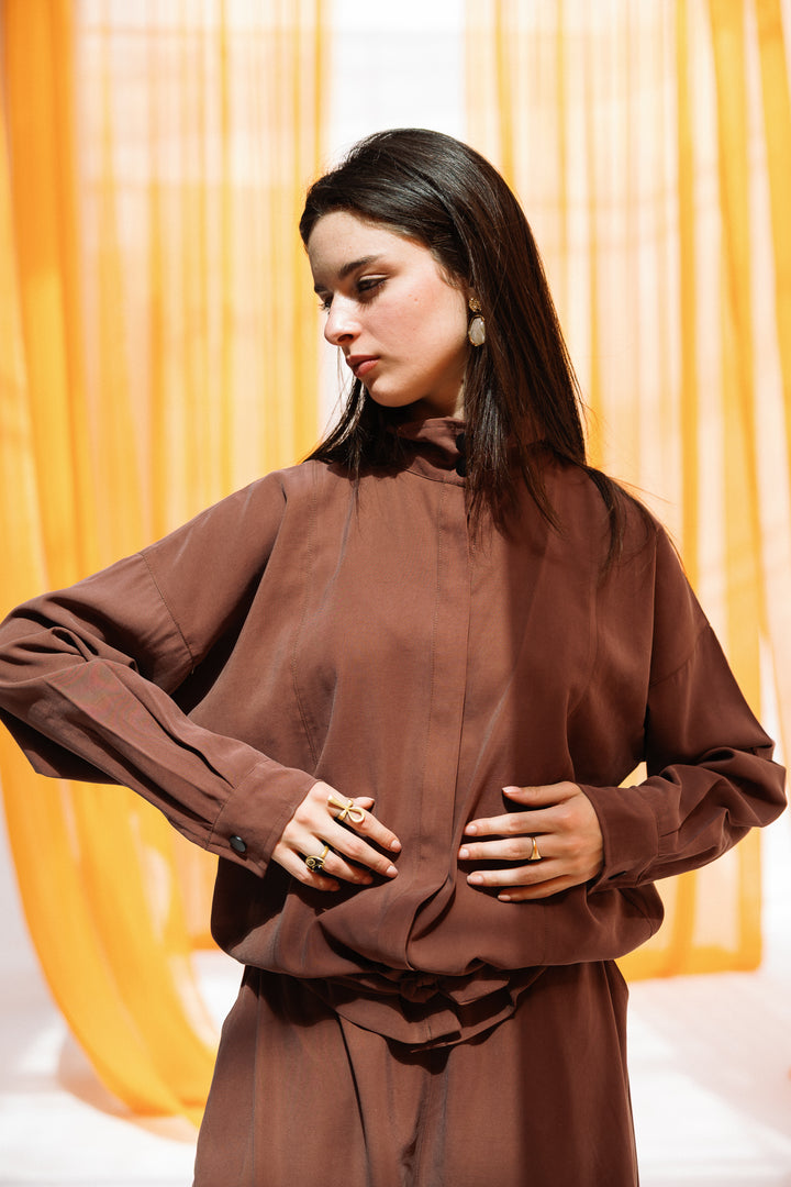 Amber set - brown