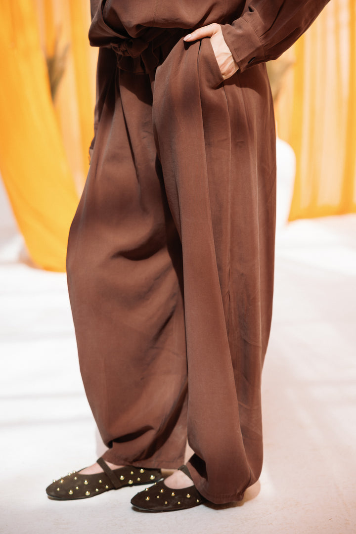 Amber set - brown