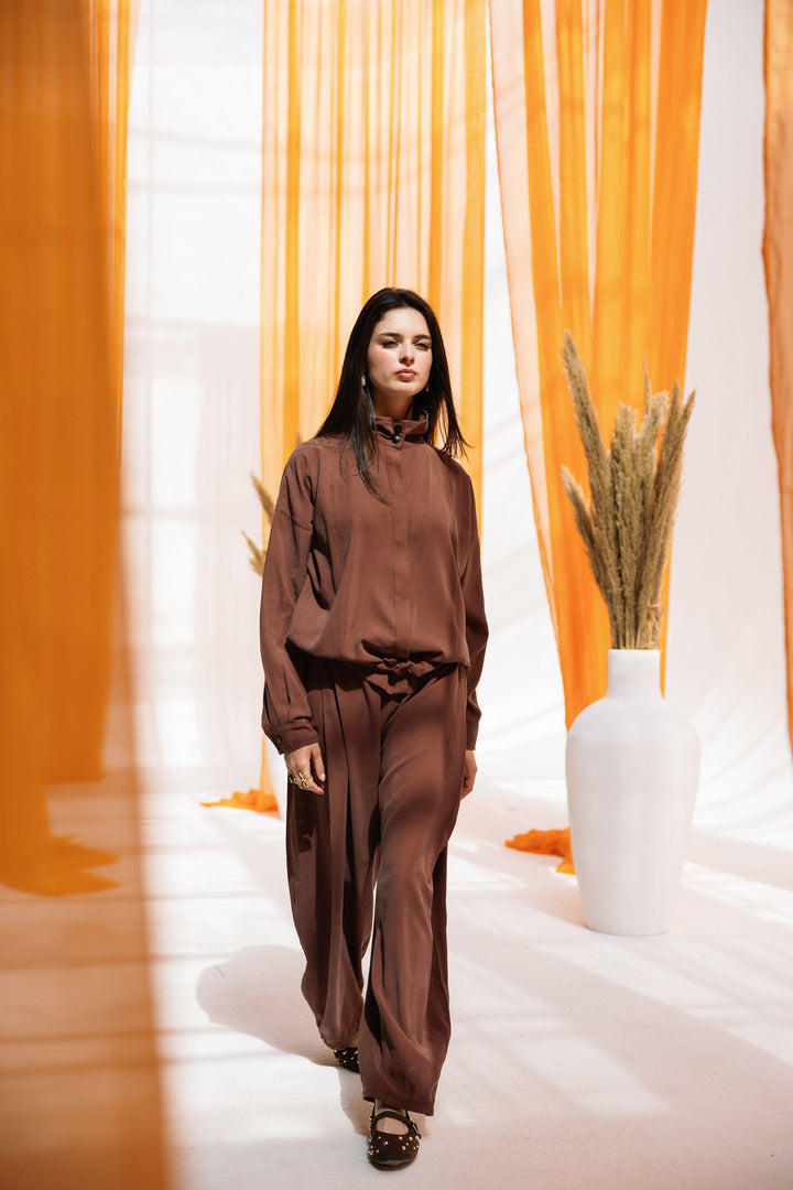 Amber set - brown