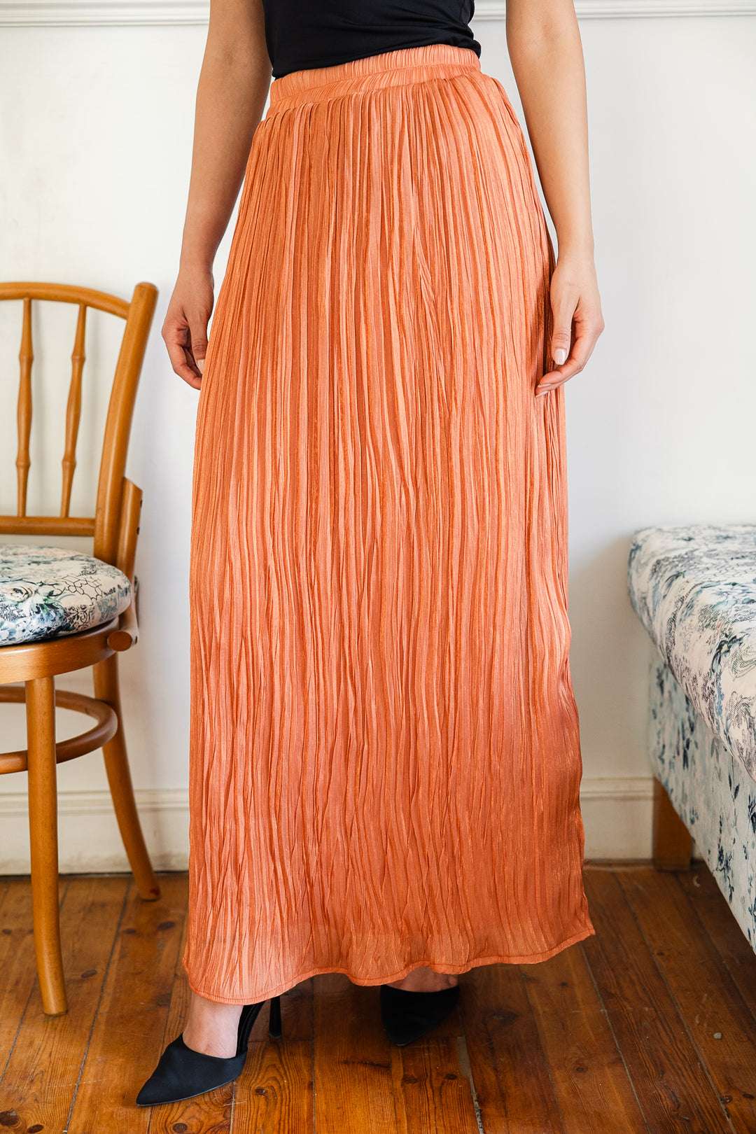 Chiffon sparkling skirt - Simon