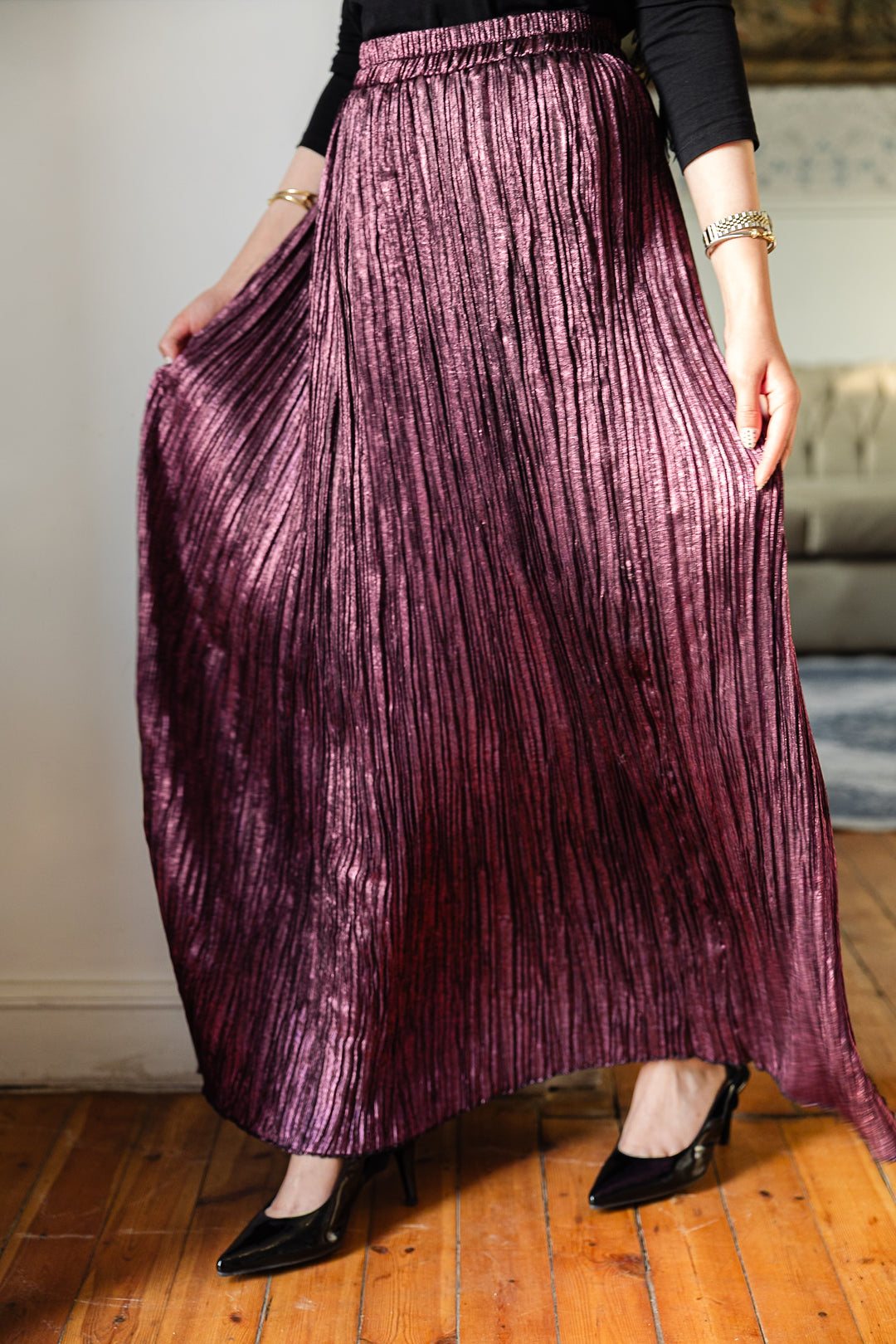 Glam Skirt - purple