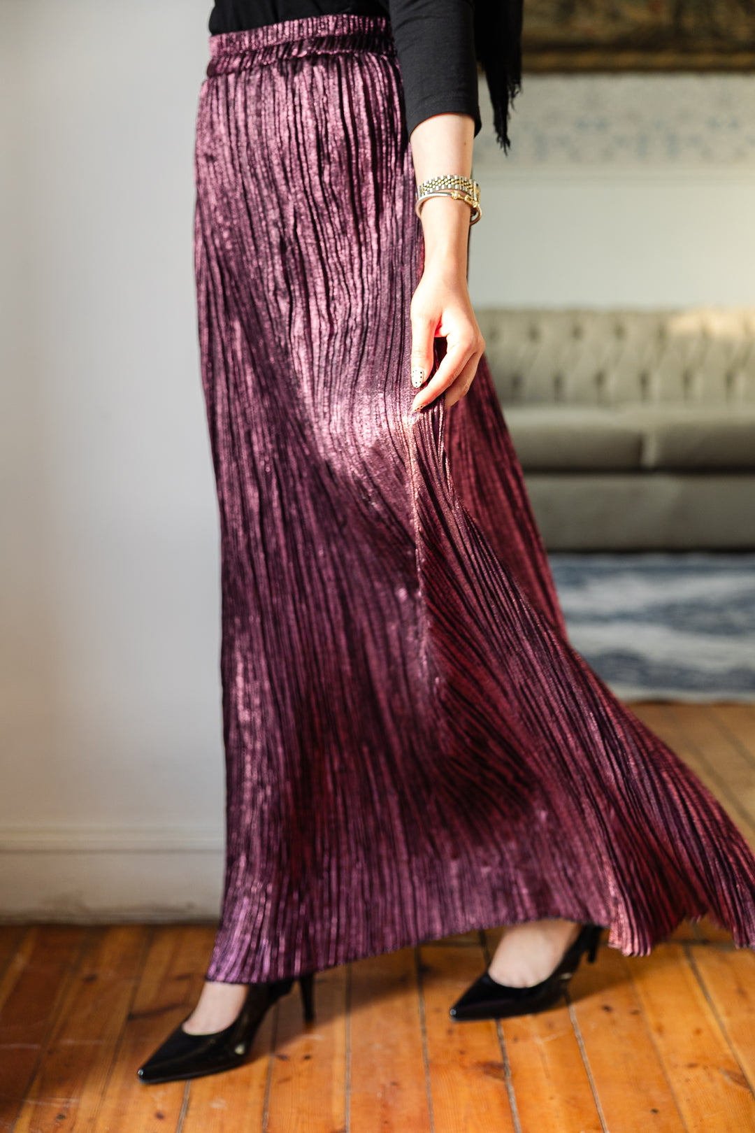 Glam Skirt - purple