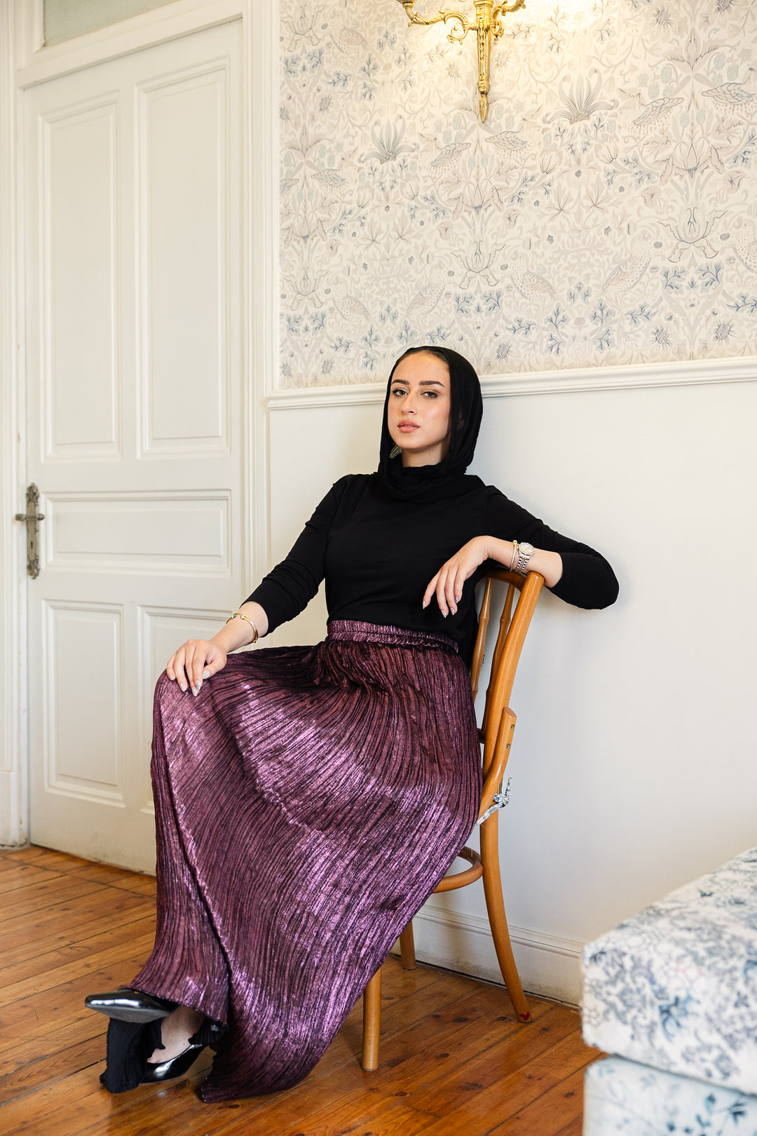 Glam Skirt - purple