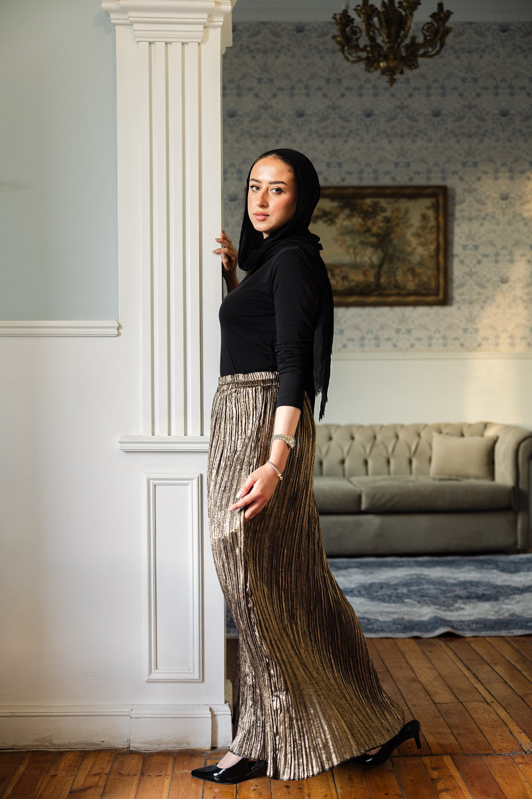 Glam Skirt - Brown