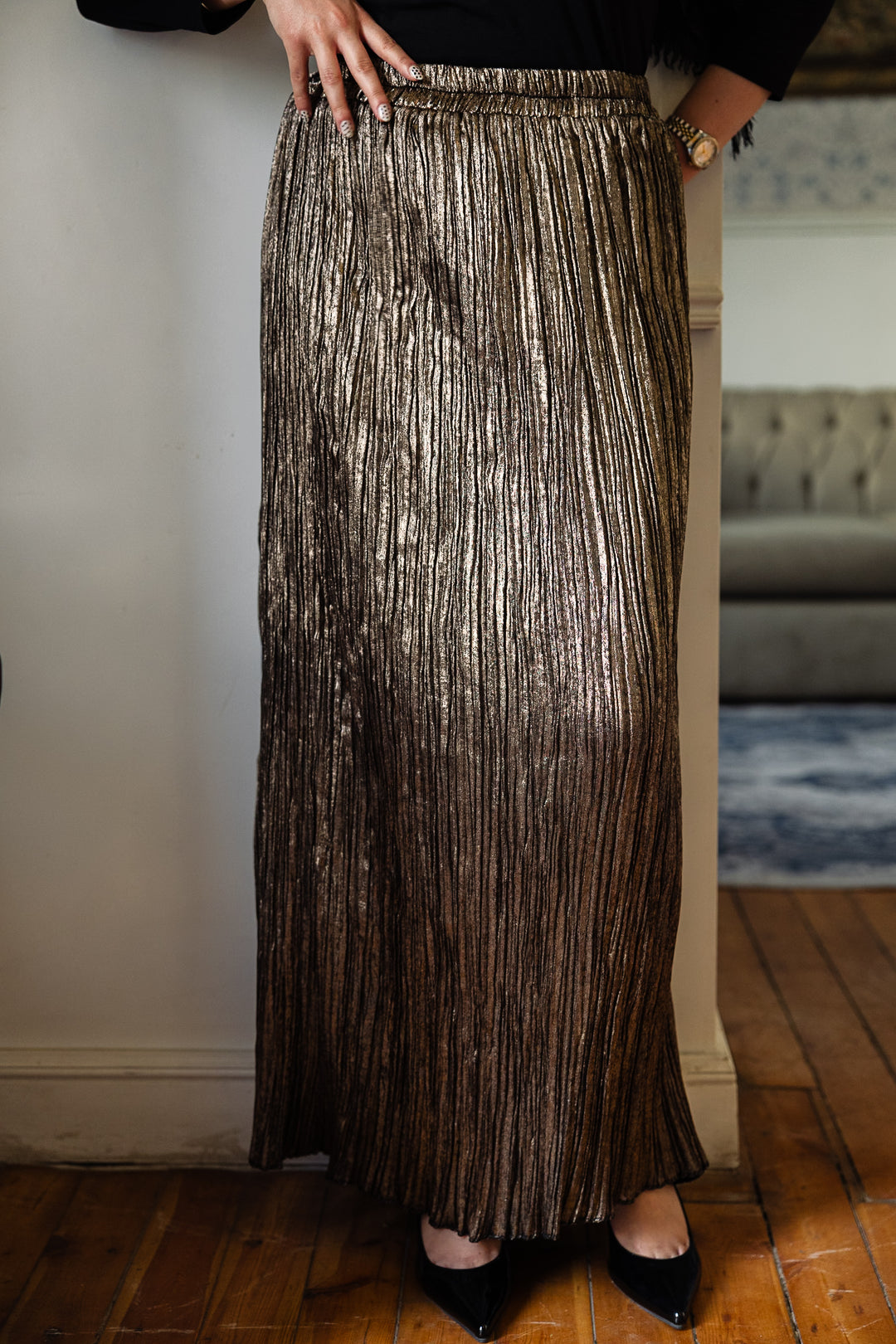 Glam Skirt - Brown