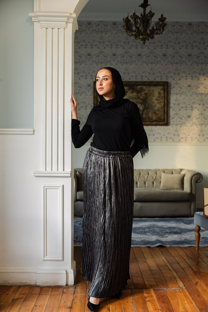 Glam Skirt - Silver