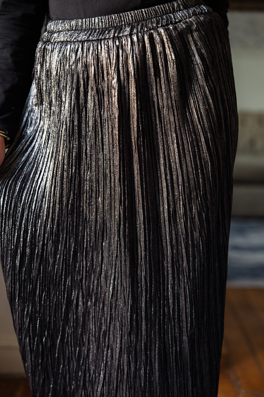 Glam Skirt - Silver
