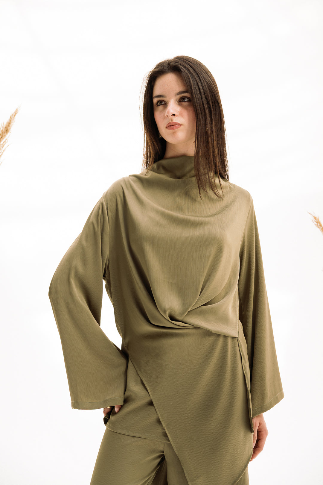 blush set -olive