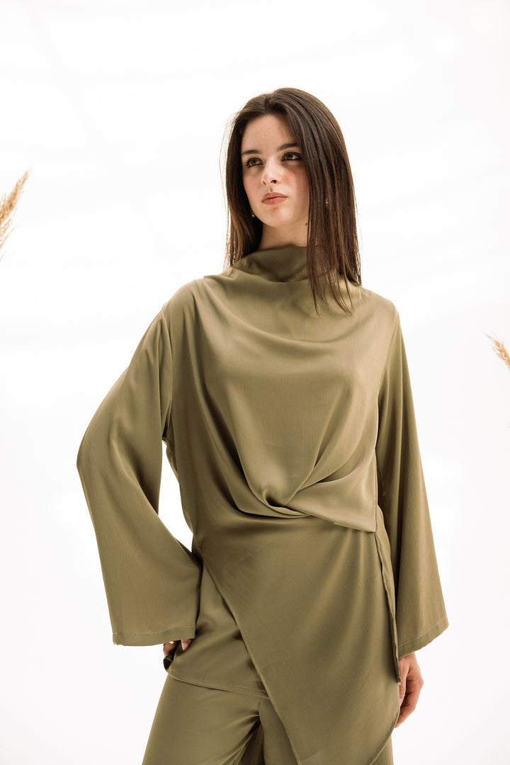 blush set -olive