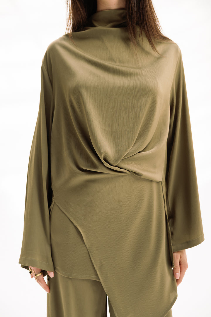 blush set -olive