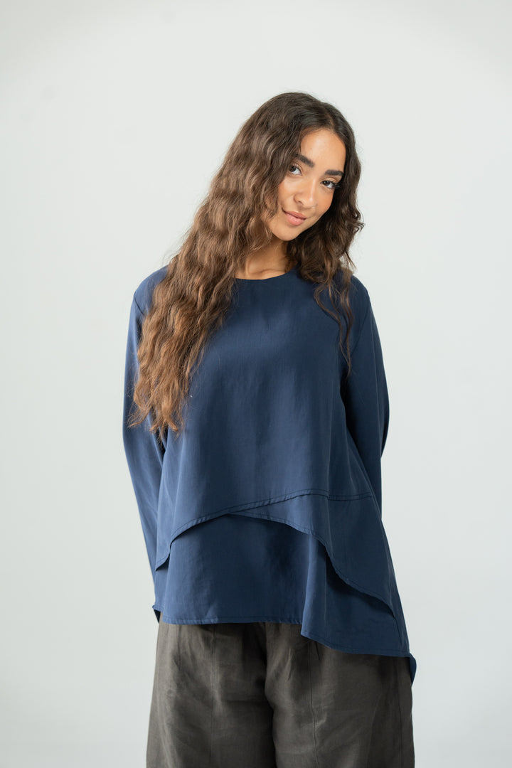 Layer top - dark blue