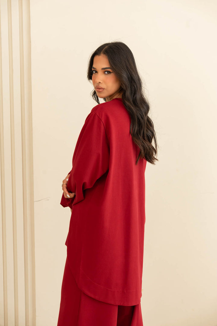 curved set- red