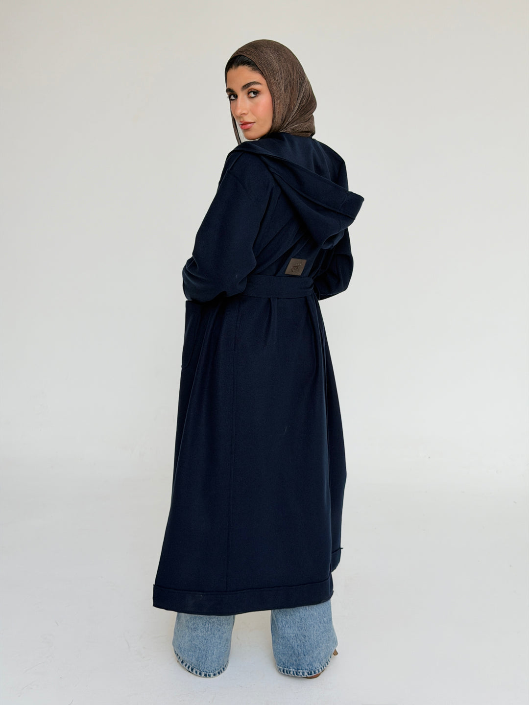 Gokh twisted kimono - Dark blue