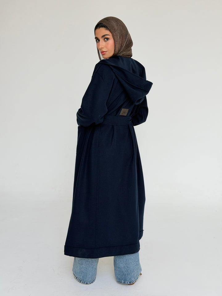 Gokh twisted kimono - Dark blue