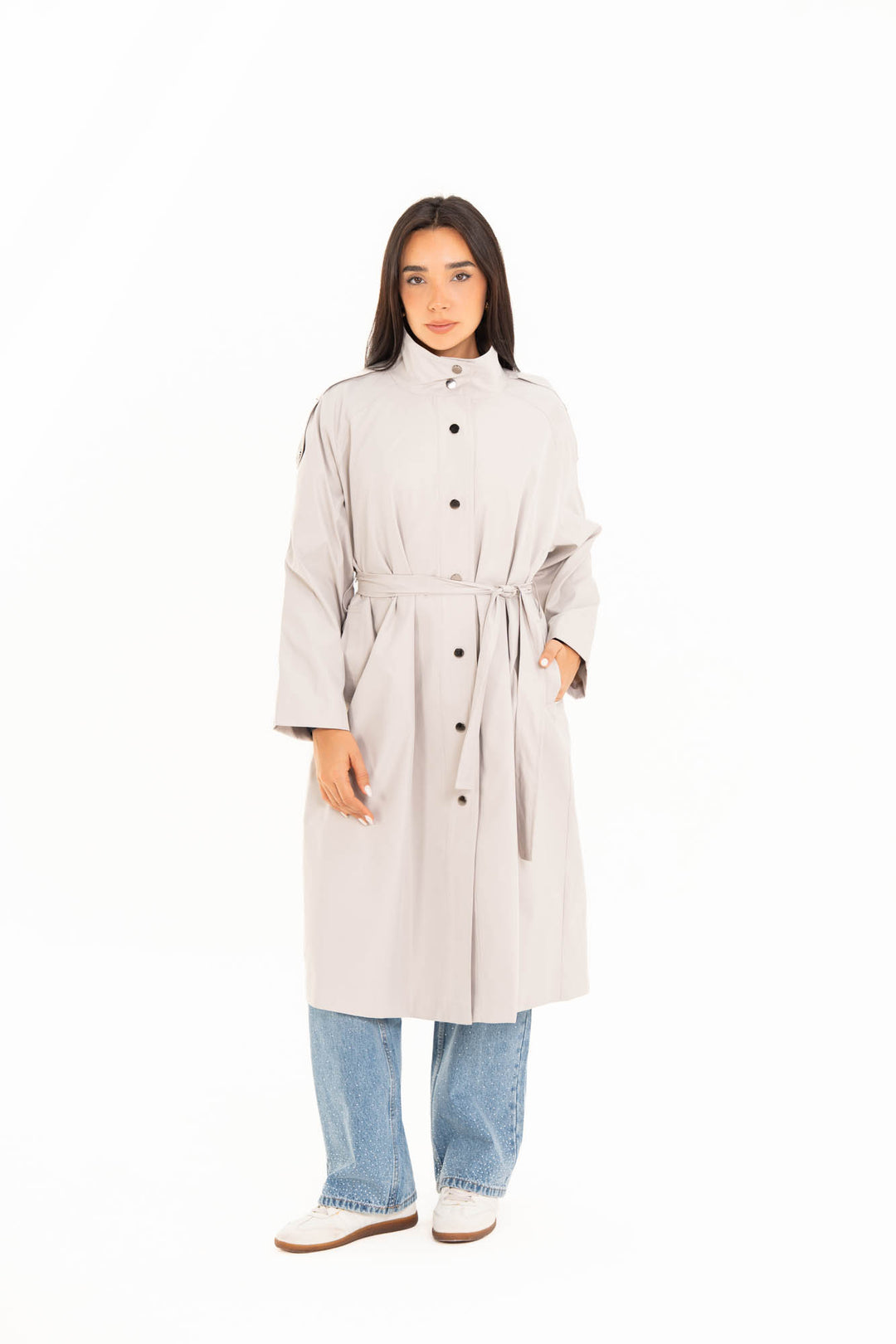 Vera Trench Coat - Cream